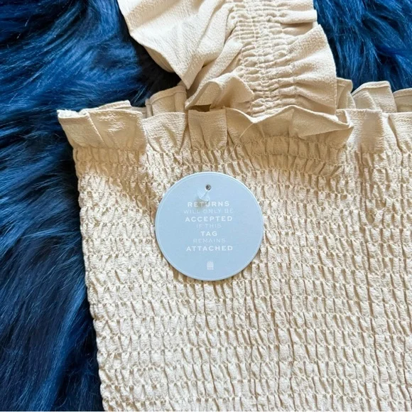 New! HILL HOUSE Ellie Nap Dress in Cream Nude - Picture 8 of 11